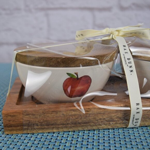 New Rae Dunn 3-PC Bowls & Tray Set Create Inspire - Picture 8 of 12